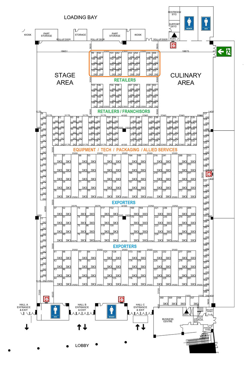 Expo Floor Plan